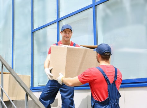 Customer complaint review process for a moving service