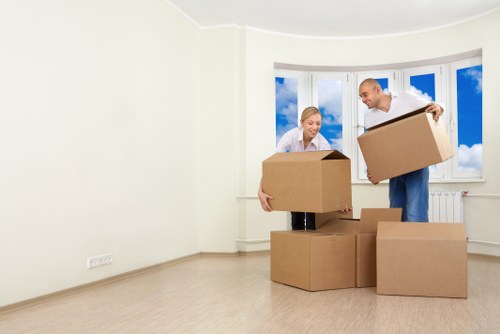 Local removal van service supporting house, flat, and office moves in Clapham