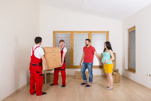 Moving desks and office furniture for a Clapham business relocation