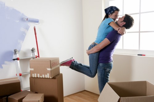 Clapham Movers team working carefully during a secure relocation