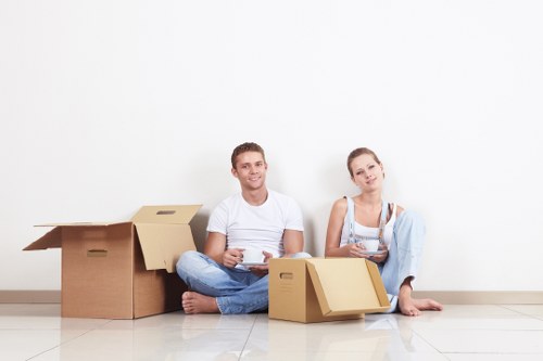 Commercial removals support for a business move in Clapham