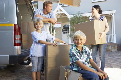 Local removals vehicle supporting a move in Clapham and nearby areas