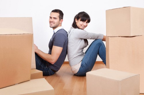 Man and van helping with a flat move near Clapham