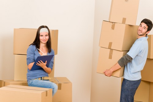 Organised office relocation preparation for a Clapham business